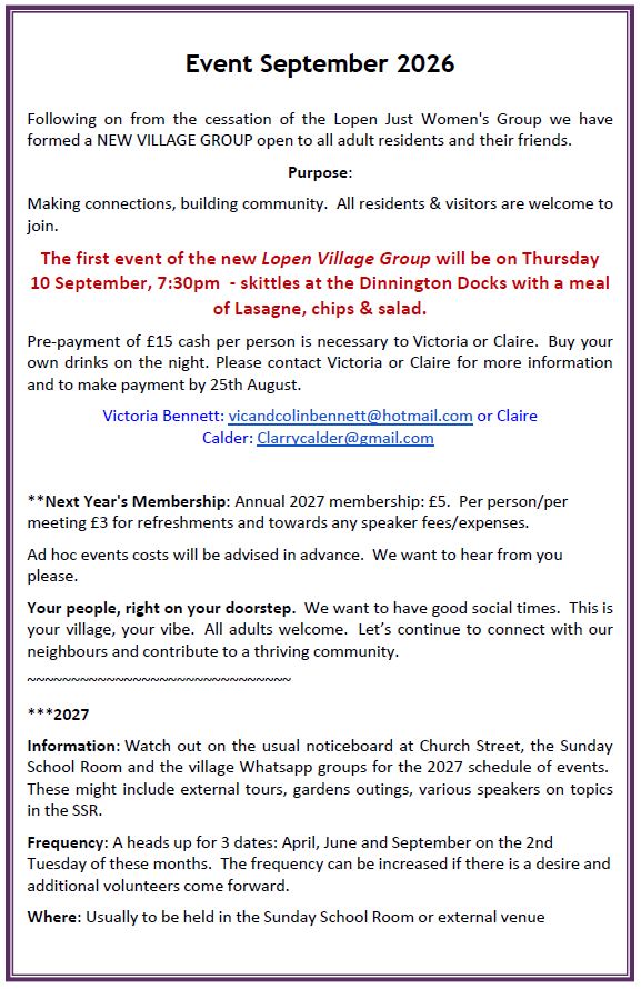 Event Flyer Skittles & Food at Dinnington Docks